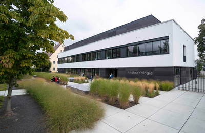 Auf dem Bild sieht man das Institut für Anthropologie der Johannes Gutenberg-Universität in Mainz.